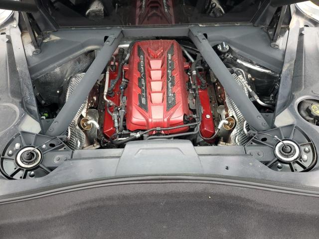 1G1YA2D45M5120466 - 2021 CHEVROLET CORVETTE STINGRAY 1LT SILVER photo 11