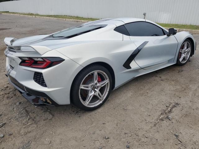1G1YA2D45M5120466 - 2021 CHEVROLET CORVETTE STINGRAY 1LT SILVER photo 3