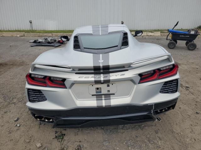 1G1YA2D45M5120466 - 2021 CHEVROLET CORVETTE STINGRAY 1LT SILVER photo 6
