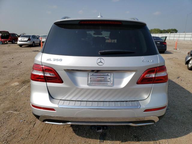 4JGDA5HB7EA358713 - 2014 MERCEDES-BENZ ML 350 4MATIC SILVER photo 6