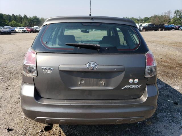 2T1KR32EX8C704426 - 2008 TOYOTA COROLLA MA XR GRAY photo 6