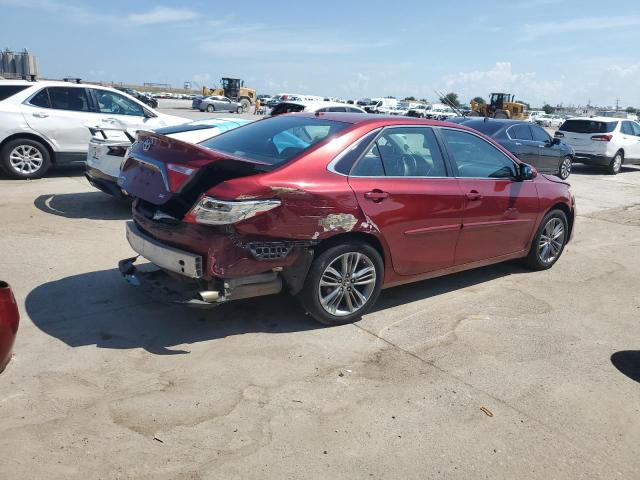 4T1BF1FK6FU891625 - 2015 TOYOTA CAMRY LE RED photo 3