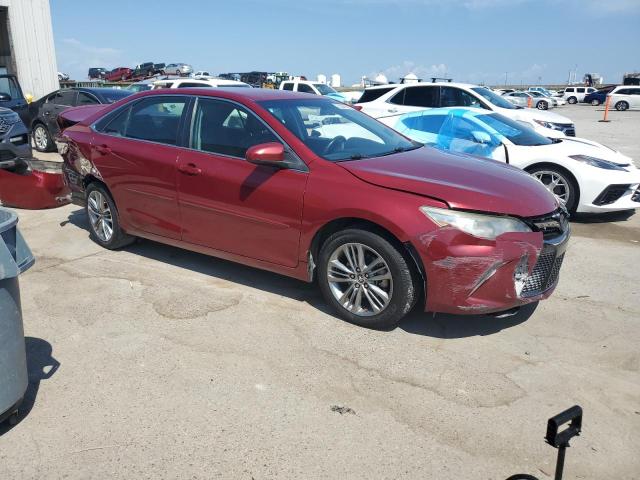 4T1BF1FK6FU891625 - 2015 TOYOTA CAMRY LE RED photo 4