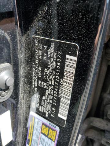 5XXGR4A62DG106372 - 2013 KIA OPTIMA SX შავი ფოტო 13