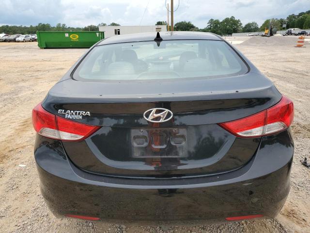 5NPDH4AE9DH443686 - 2013 HYUNDAI ELANTRA GLS BLACK photo 6