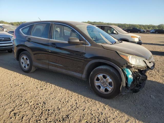 5J6RM3H31CL025661 - 2012 HONDA CR-V LX BLACK photo 4