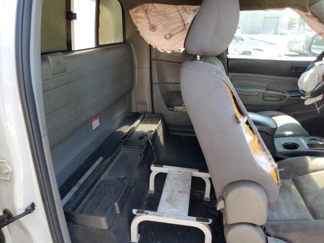 5TFTX4GN6FX048040 - 2015 TOYOTA TACOMA PRERUNNER ACCESS CAB WHITE photo 10