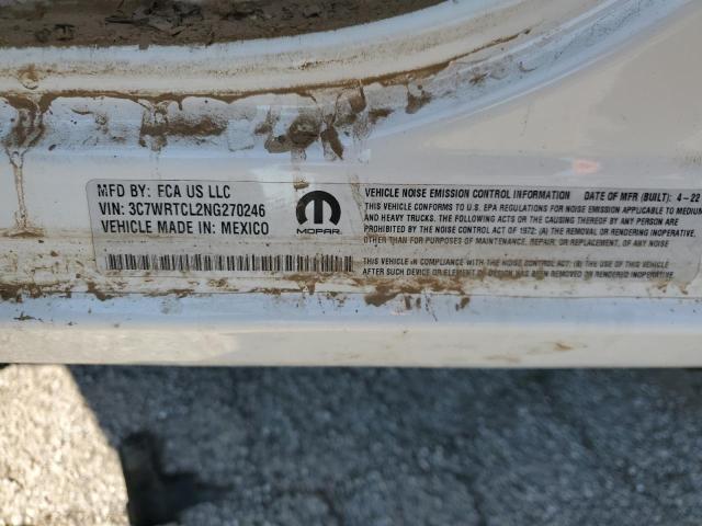 3C7WRTCL2NG270246 - 2022 RAM 3500 Ақ фото 10