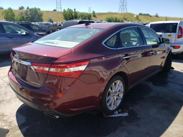 4T1BK1EB5DU001481 - 2013 TOYOTA AVALON BASE 红色 照片 3