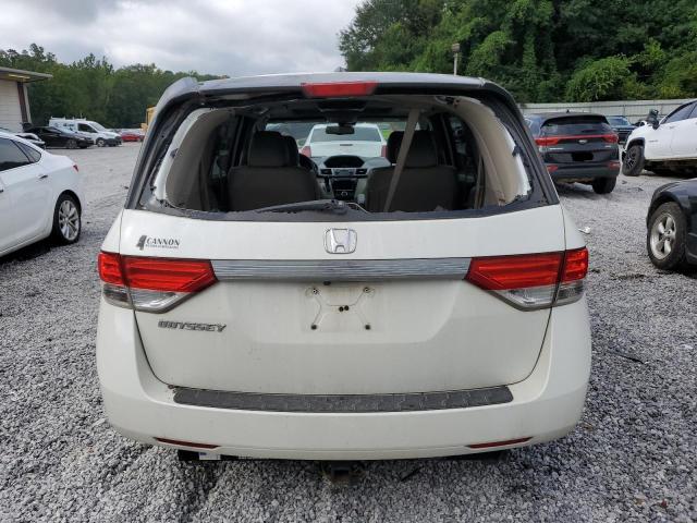 5FNRL5H62GB127008 - 2016 HONDA ODYSSEY EXL WHITE photo 6