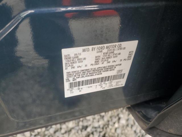 2LMPJ8LR9GBL31656 - 2016 LINCOLN MKX RESERVE Синій фото 13