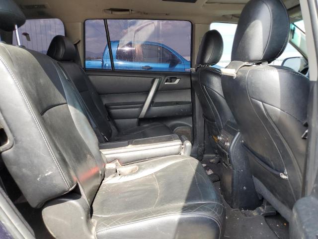 5TDBK3EH0CS143342 - 2012 TOYOTA HIGHLANDER BASE Niebieski zdjęcie 11