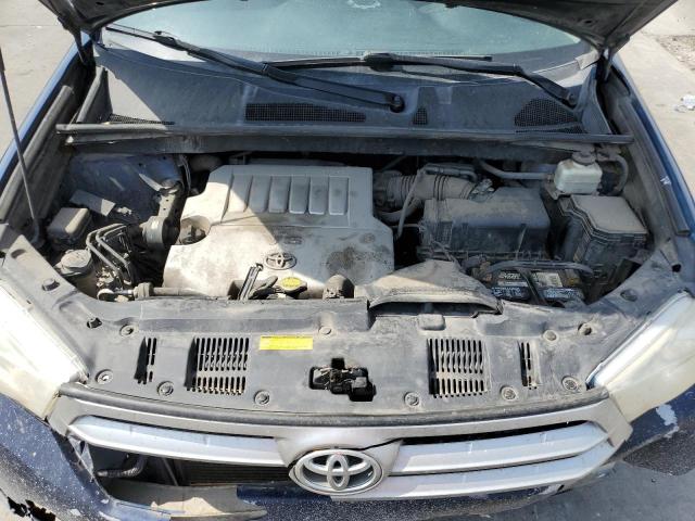 5TDBK3EH0CS143342 - 2012 TOYOTA HIGHLANDER BASE Niebieski zdjęcie 12