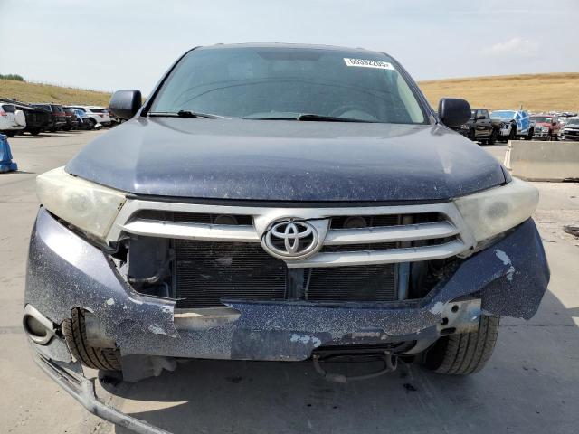 5TDBK3EH0CS143342 - 2012 TOYOTA HIGHLANDER BASE Niebieski zdjęcie 5