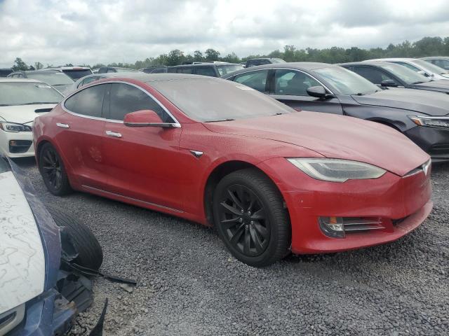 5YJSA1E22HF193187 - 2017 TESLA MODEL S RED photo 4