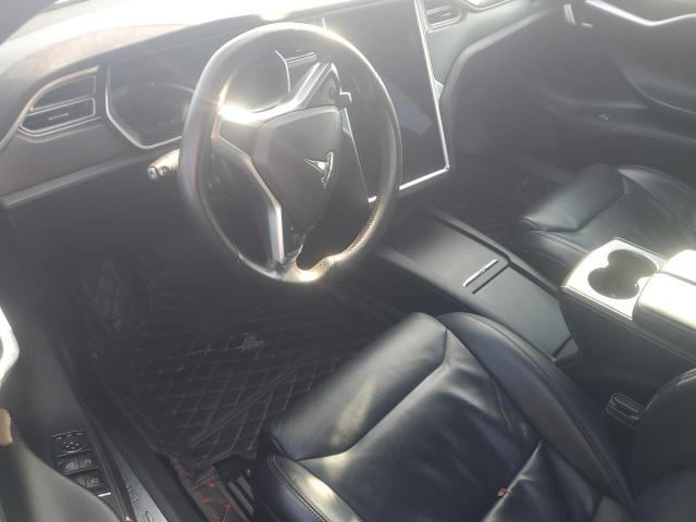 5YJSA1E22HF193187 - 2017 TESLA MODEL S RED photo 8