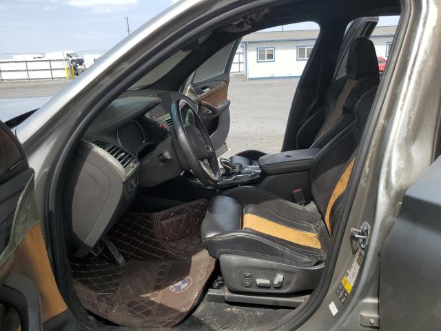 5YMTS0C04LLT10018 - 2020 BMW X3 M COMPETITION Grau Foto 7