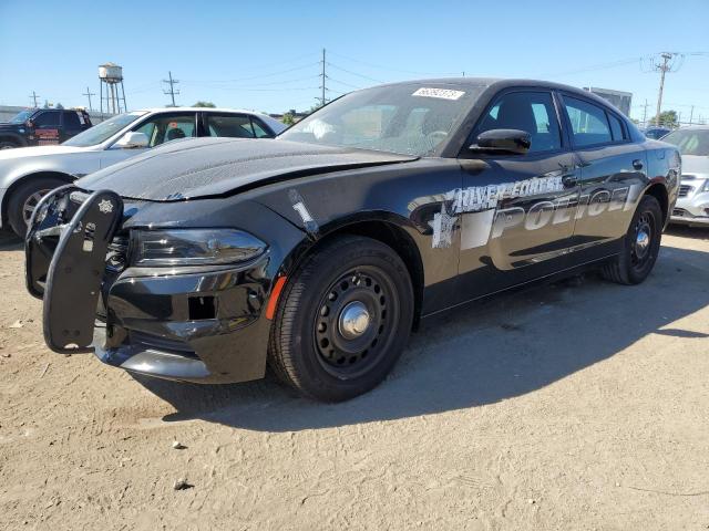 2C3CDXKG4PH513931 - 2023 DODGE CHARGER POLICE BLACK photo 1