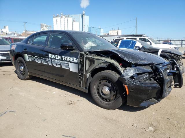 2C3CDXKG4PH513931 - 2023 DODGE CHARGER POLICE BLACK photo 4