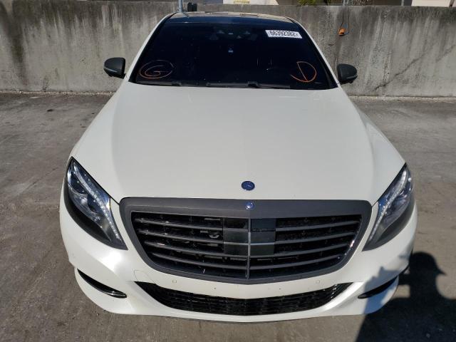 WDDUG8FB1FA094256 - 2015 MERCEDES-BENZ S 550 4MATIC CREAM photo 5