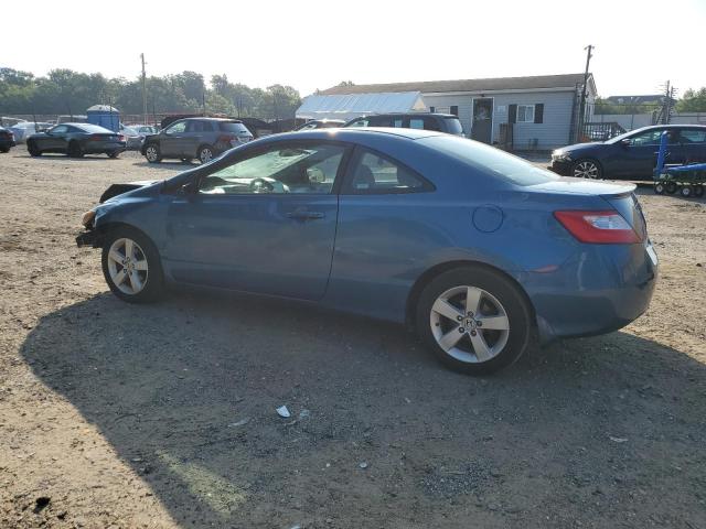 2HGFG12807H545234 - 2007 HONDA CIVIC EX BLUE photo 2