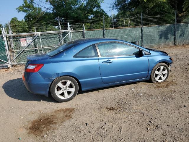 2HGFG12807H545234 - 2007 HONDA CIVIC EX BLUE photo 3