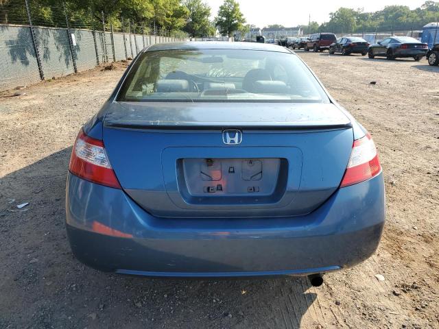 2HGFG12807H545234 - 2007 HONDA CIVIC EX BLUE photo 6