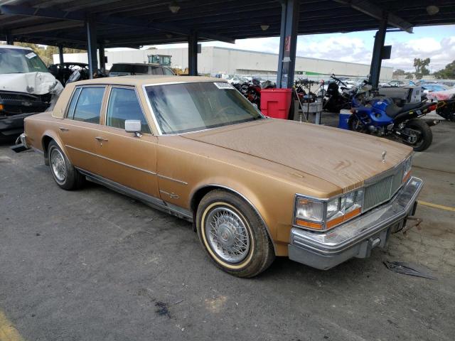 6S69R7Q456198 - 1977 CADILLAC 4D BEIGE photo 4