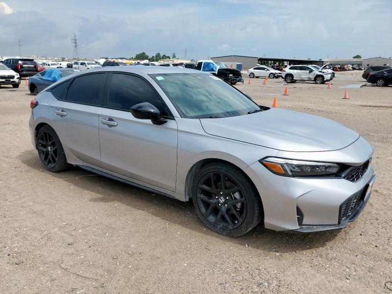 19XFL2H86SE021744 - 2025 HONDA CIVIC SPORT SILVER photo 4
