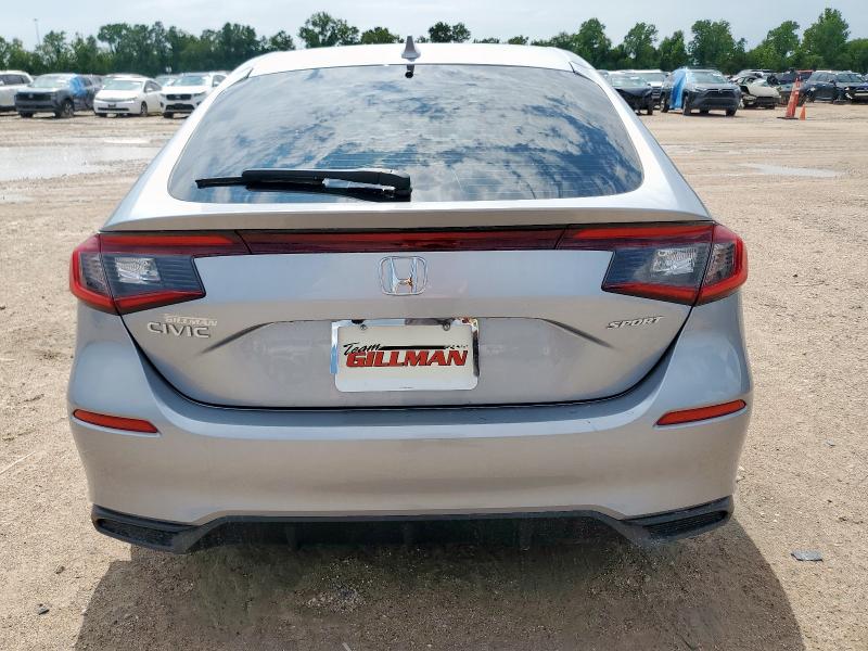 19XFL2H86SE021744 - 2025 HONDA CIVIC SPORT SILVER photo 6