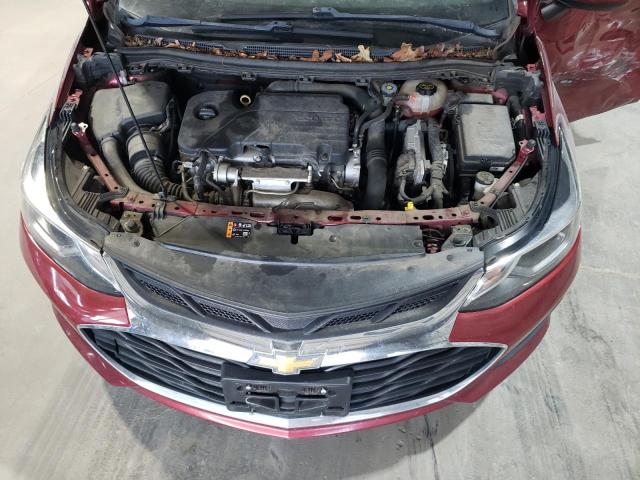 1G1BE5SM2K7125902 - 2019 CHEVROLET CRUZE LT 勃艮第红 照片 11