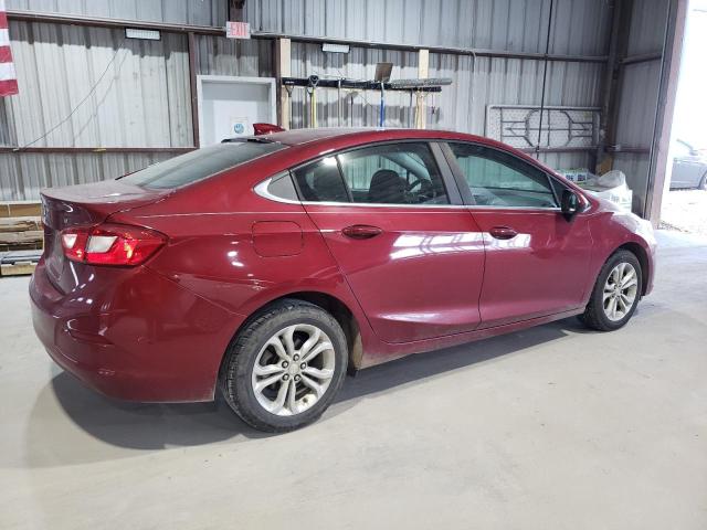 1G1BE5SM2K7125902 - 2019 CHEVROLET CRUZE LT 勃艮第红 照片 3