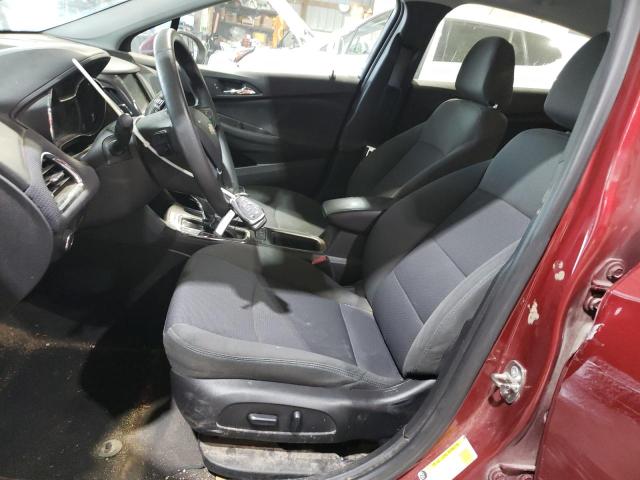 1G1BE5SM2K7125902 - 2019 CHEVROLET CRUZE LT 勃艮第红 照片 7