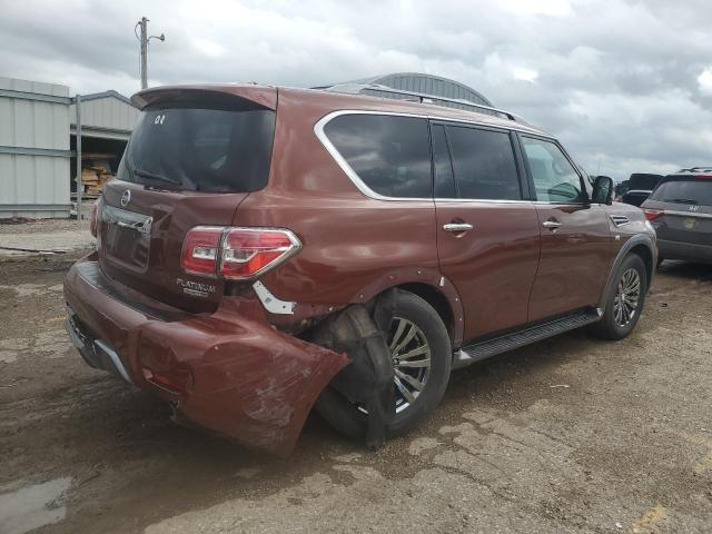 JN8AY2NE4J9733800 - 2018 NISSAN ARMADA PLATINUM بني صورة 3