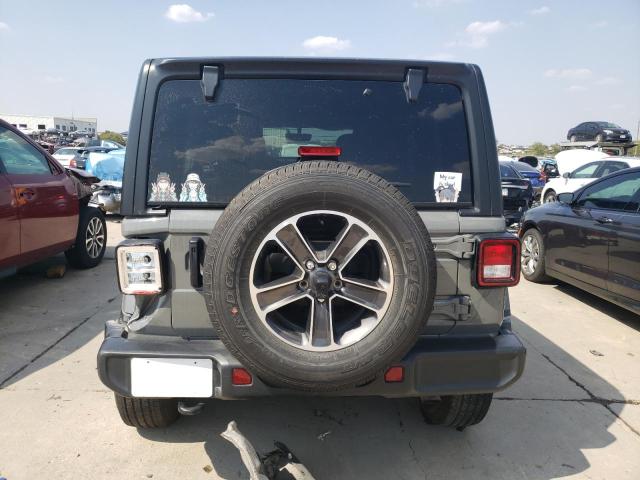 1C4HJXEG9PW602952 - 2023 JEEP WRANGLER SAHARA SILVER photo 6