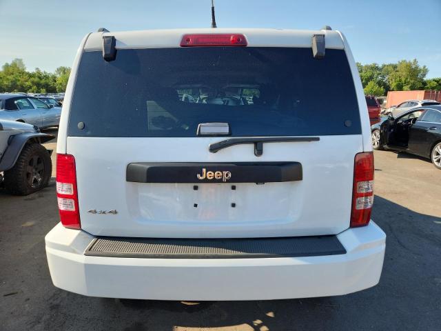 1C4PJMAK8CW125364 - 2012 JEEP LIBERTY SPORT WHITE photo 6