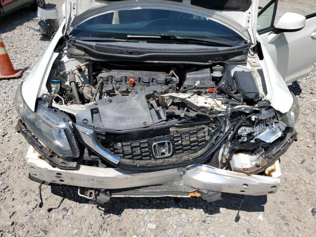 19XFB2F95DE077384 - 2013 HONDA CIVIC EXL WHITE photo 11