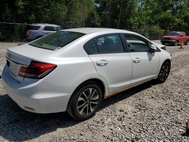 19XFB2F95DE077384 - 2013 HONDA CIVIC EXL WHITE photo 3