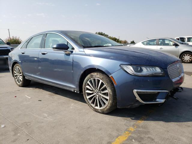 3LN6L5C93KR631915 - 2019 LINCOLN MKZ RESERVE I BLUE photo 4