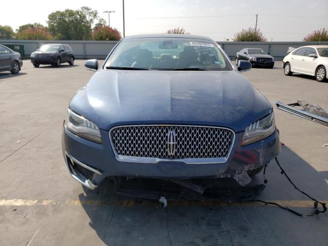 3LN6L5C93KR631915 - 2019 LINCOLN MKZ RESERVE I BLUE photo 5