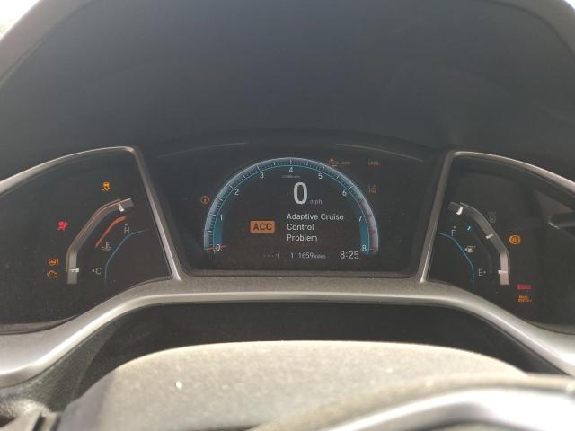 19XFC1F35KE002118 - 2019 HONDA CIVIC EX WHITE photo 9