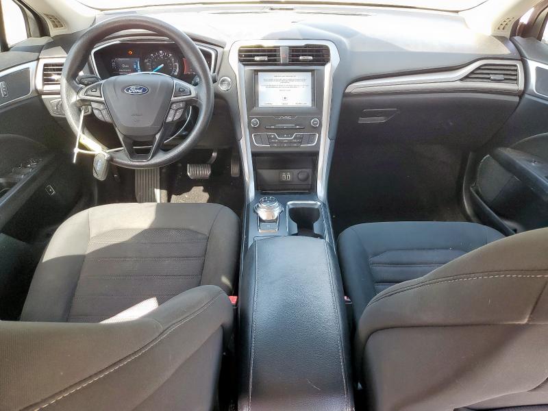 3FA6P0LU2KR182281 - 2019 FORD FUSION SE GRAY photo 8
