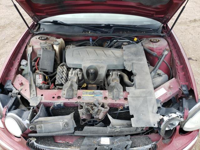 2G4WD582071177885 - 2007 BUICK LACROSSE CXL MAROON photo 11