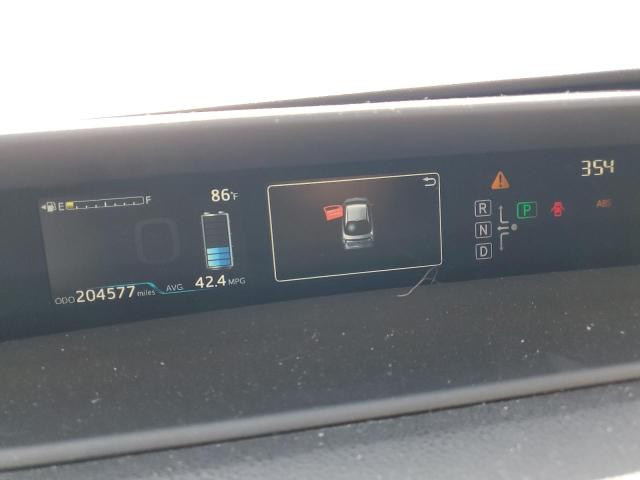 JTDKBRFU3G3522566 - 2016 TOYOTA PRIUS 银色 照片 9