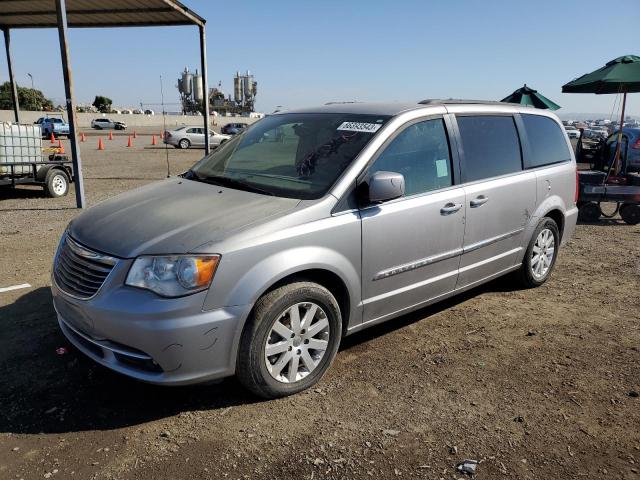 2C4RC1BG9GR206450 - 2016 CHRYSLER TOWN & COU TOURING Gümüş foto 1