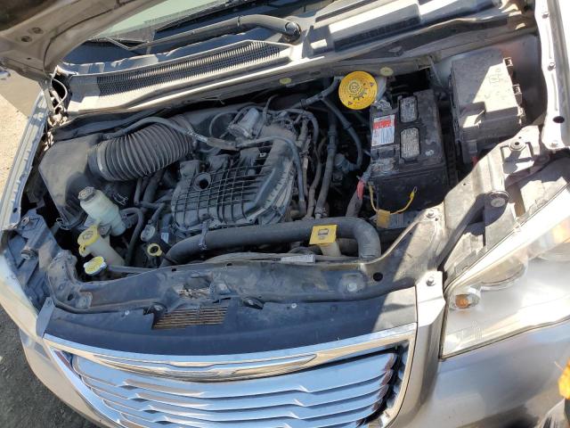 2C4RC1BG9GR206450 - 2016 CHRYSLER TOWN & COU TOURING SILVER photo 12