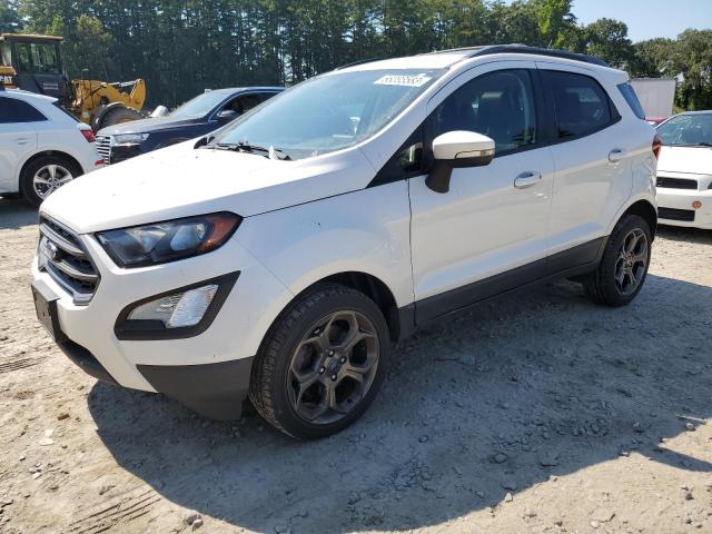 MAJ6P1CL0JC160791 - 2018 FORD ECOSPORT SES WHITE photo 1