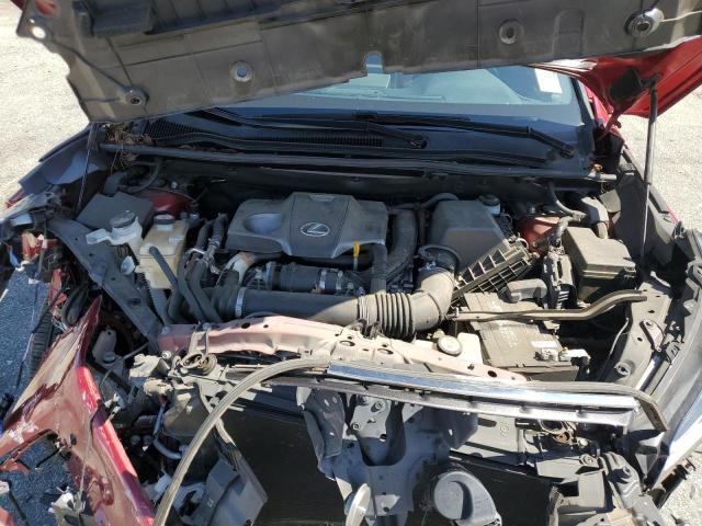 JTJYARBZ3K2153475 - 2019 LEXUS NX 300 BASE წითელი ფოტო 12