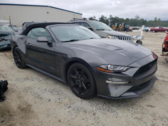 1FATP8UH8K5122821 - 2019 FORD MUSTANG GRAY photo 4