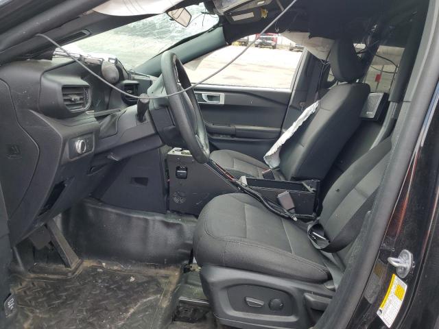 1FM5K8AB4MGC43950 - 2021 FORD EXPLORER POLICE INTERCEPTOR İki rəngli foto 7